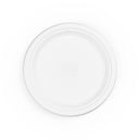 Nourish Moulded Fibre White Plate 9" (Case of 1)