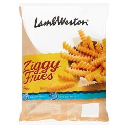 Lamb Weston Ziggy Fries 9x9