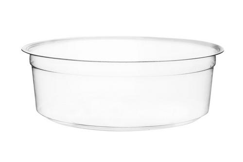 Vegware PLA Deli Round Clear Container 8oz/236ml