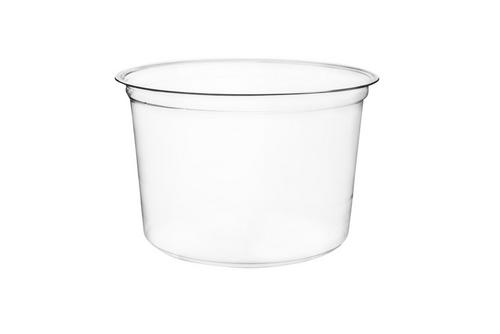 Vegware PLA Deli Round Clear Container 16oz/450ml