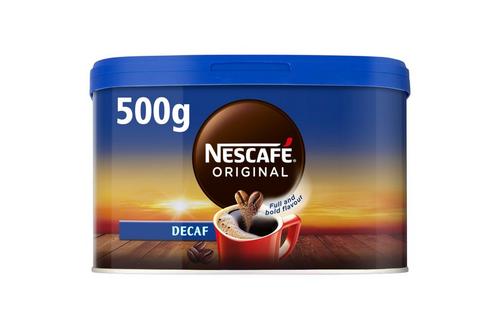 Nescafé Original Decaffeinated Instant Coffee Tin 500g