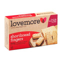 LOVEMORE Shortbread Fingers 125g - 1 Case