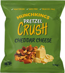 MUNCHKINGS Pretzel Crush - Cheddar Cheese 125g (Case of 9)
