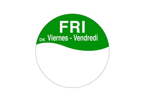 Permanent Label 'Friday'