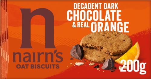 NAIRN'S Oat Biscuits - Dark Chocolate & Real Orange 200g
