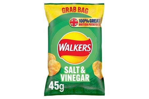 Walkers Salt & Vinegar Crisps 45g