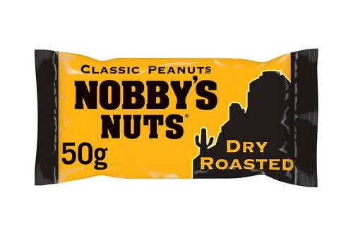 Nobby's Nuts Classic Dry Roasted Peanuts 50g