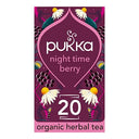Pukka Tea Night Time Berry Enveloped Tea Bag (Case of 4)