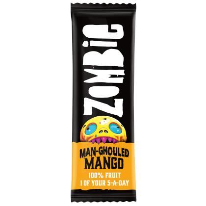 Individually wrapped Zombie Man-Ghouled Mango Fruit Bar