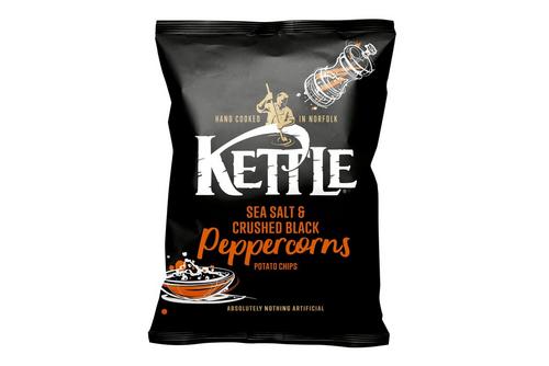 KETTLE® Chips Sea Salt & Crushed Black Peppercorns 40g