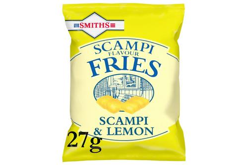 Smiths Scampi & Lemon Fries Snack Crisps 27g