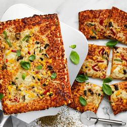 Katerbake Vegetable Pizza Slab 15 inch