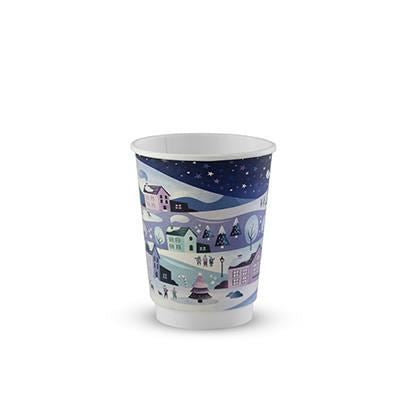 Christmas Double Wall Hot Cup 12oz (Case of 1)