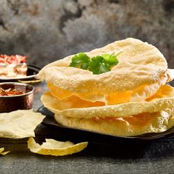 Cook Asia Extra Large Poppadums (Case of 12)