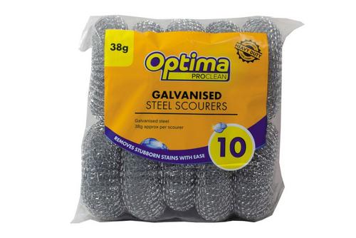 Large Galvanised Steel Scourer 38g