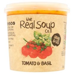 The Real Soup Co. Grab and Go Tomato & Basil Soup