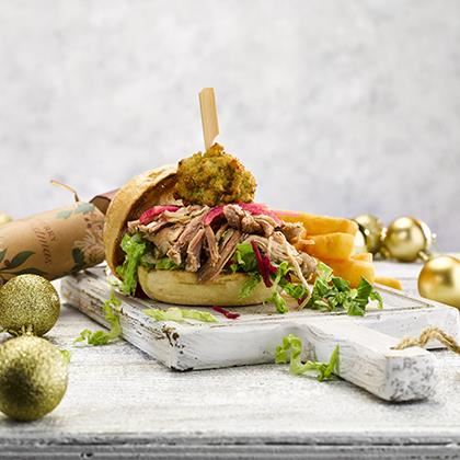 Pulled Turkey with Caramelised Onions (Case of 6)