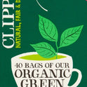 CLIPPER 40 Organic Green Tea Teabags 80g - 1 Case