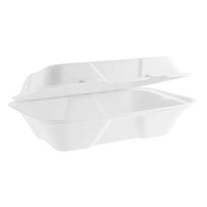 Nourish Moulded Fibre Clamshell Food Box Large (Case of 4)