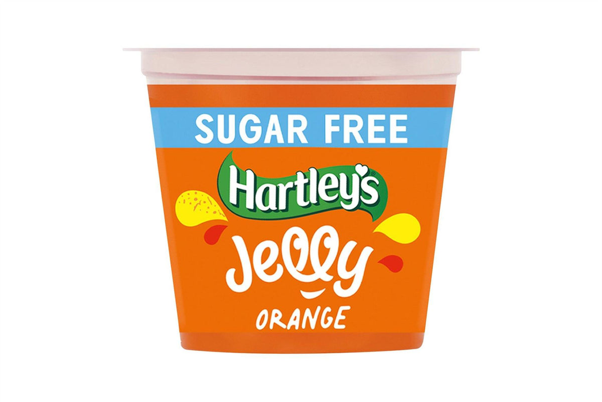 Hartley's No Added Sugar Orange Jelly Pots 12 x 115g (Case of 12)