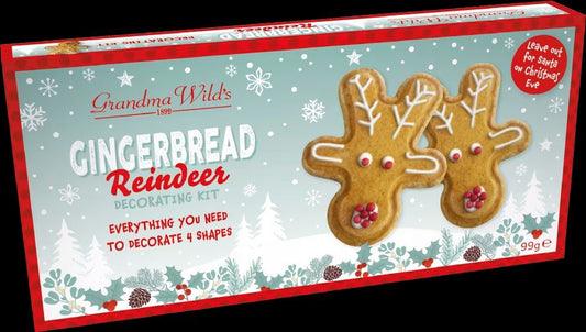 GRANDMA WILD'S Gingerbread Reindeer Decorating Kit 89g