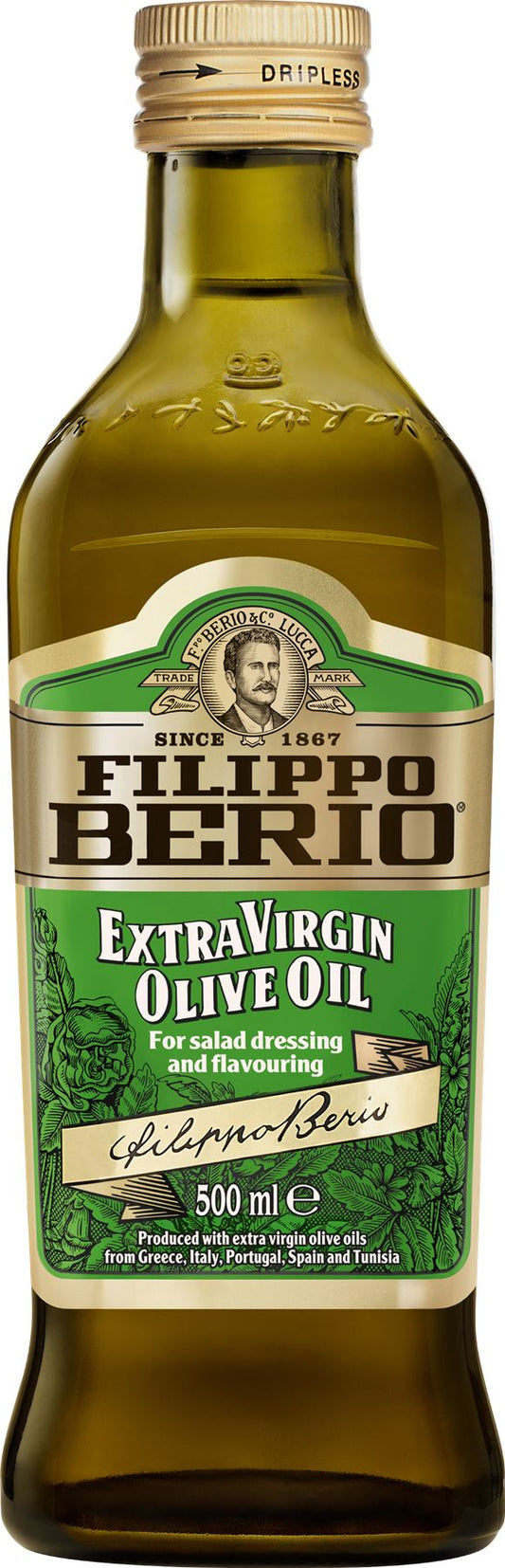 FILIPPO BERIO Extra Virgin Olive Oil 500ml - 1 Case