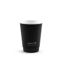 Black Double Wall Hot Cup 12oz