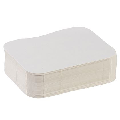 No2 Foil Container Paper Lid (Case of 1)
