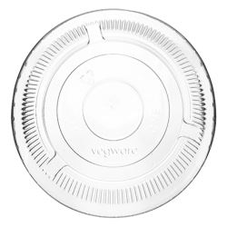 Flat PLA Lid No Hole Fits 9-20oz Containers