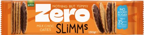GULLON Zero Slimms - No Added Sugar Milk Choc Oaties 150g
