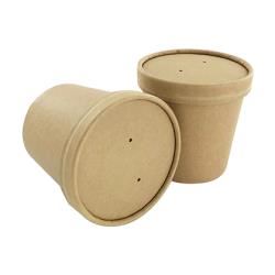 Kraft Soup Pot & Lid 12oz