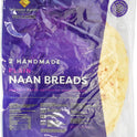 LEICESTER BAKERY 2 Handmade Plain Naan Breads - 1 Case