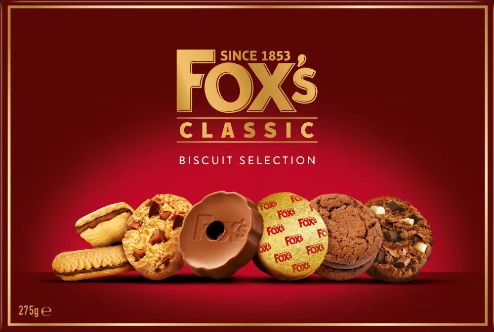 Fox's 275g Biscuits Festive Favourites Biscuit Selection