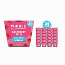 Wibble Low Sugar Raspberry RTE Jelly Pots 125g