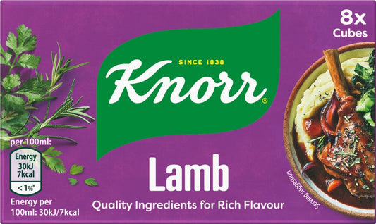 KNORR Stock Cubes - Lamb 80g - 1 Case
