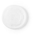 Flat CPLA Hot Lid Fits 12-32oz Containers