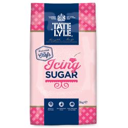 Tate and Lyle Icing Sugar Polythene Plastic Bag (Case of 4)
