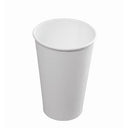 White Single Wall Hot Cup 16oz