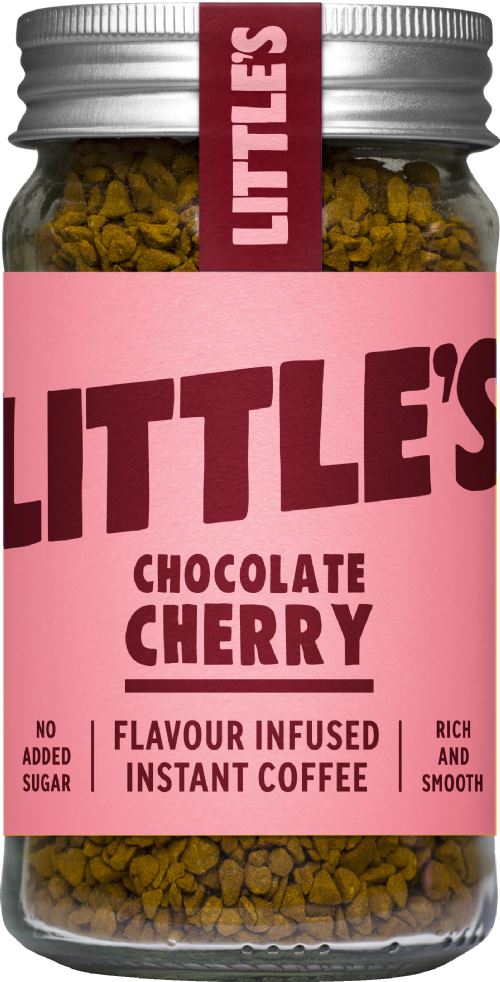 LITTLE'S Chocolate Cherry Flavour Instant Coffee 50g