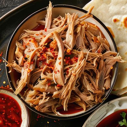 Frozen Shredded Duck