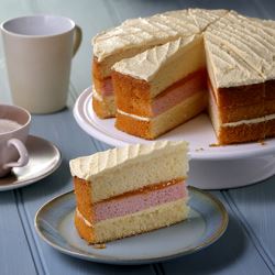 Handemade Cake Company 3 Layer Battenberg Cake