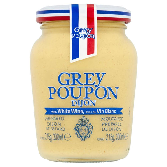 GREY POUPON Dijon Mustard 215g - 1 Case