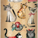 GRANDMA WILD'S Cats in Jumpers Tube - Chocolate Chip Biscuits 200g