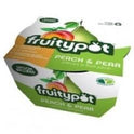 Fruitypot Peach & Pear in Juice 113g