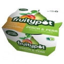 Fruitypot Peach & Pear in Juice 113g