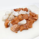 Rockport Skinless & Boneless Vacuum Packed Fresh Whitefish & Salmon Pie Mix 1kg - Order by 2pm Mon-Thurs for next delivery day (Case of 1)