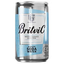 Britvic Soda Water Can (Case of 24)
