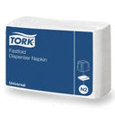 Tork® Fastfold Dispenser Napkin White 1ply
