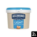 Hellmann's Light Mayonnaise 2L Bucket (Case of 1)