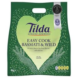 Tilda Easy Cook Basmati & Wild Rice  4kg